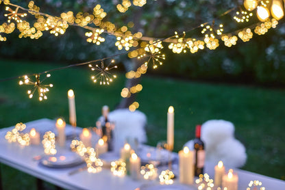 h potter sparkle light string in outdoor party