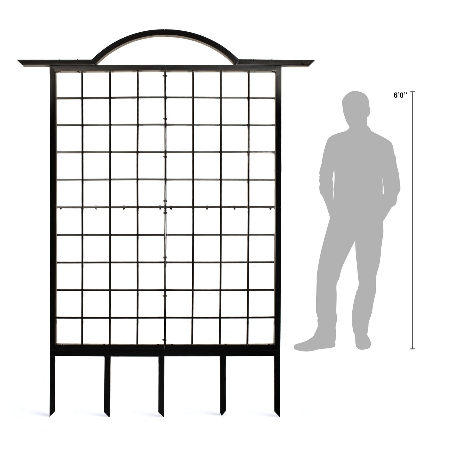 H Potter Garden Trellis Screen Grid Pattern to scale