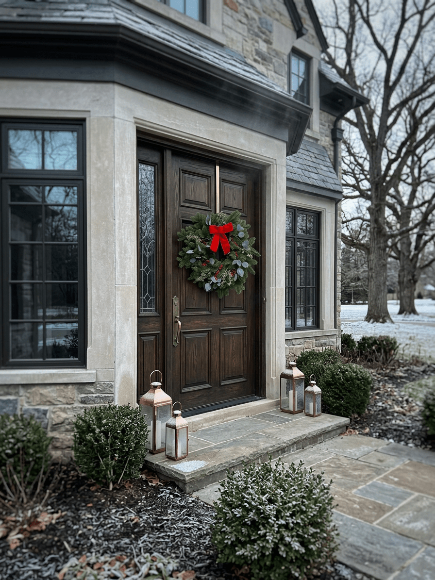 h potter yuletide christmas wreath