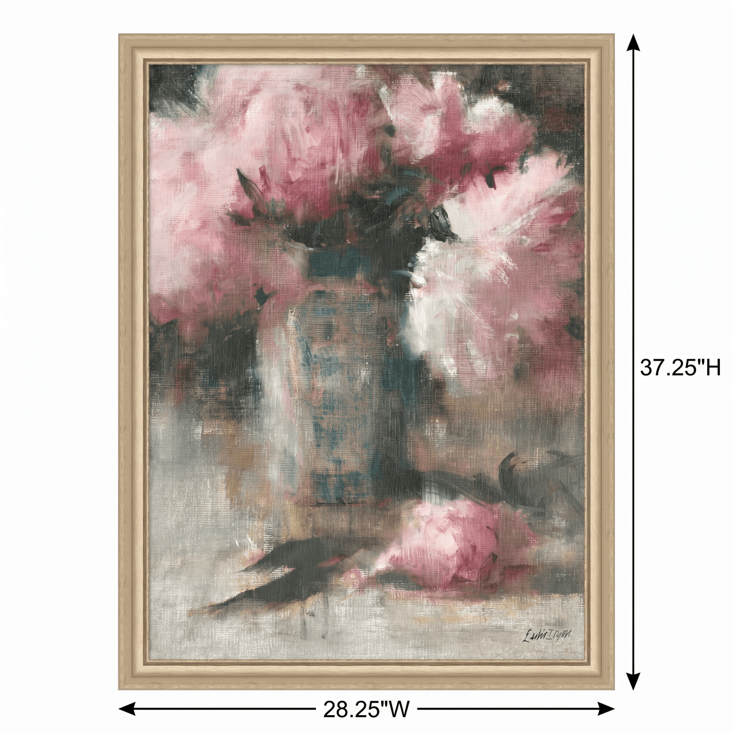 H Potter Velvet Bloom 1 Canvas Wall Art