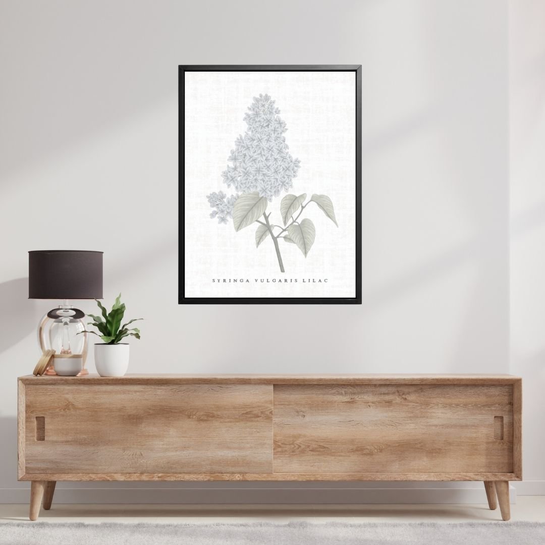 Lilac Botanical Fine Art Print by H Potter