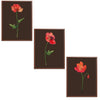 Poppies Set Botanical Fine Art Print by H Potter