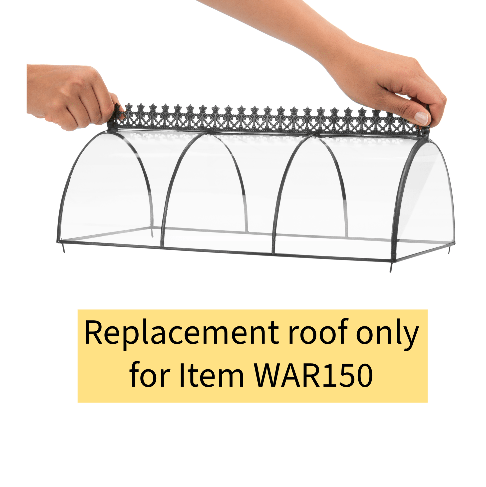 H Potter terrarium roof