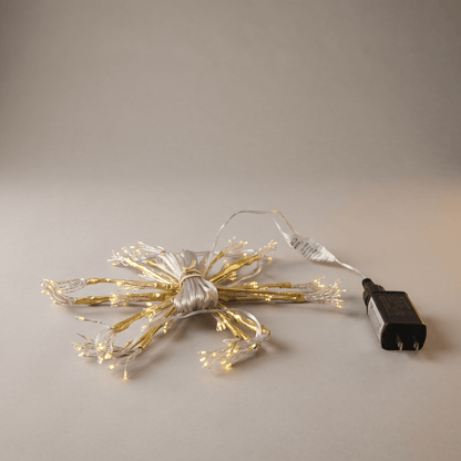 H Potter Winter Trio Snowflake – LED Hanging Christmas Decoration – 10" Diameter