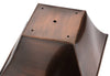 H Potter metal planter for patio, deck, balcony, outdoor room