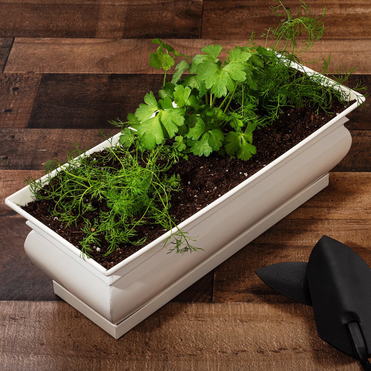 window box planters for herbs H Potter Window Box Flower Garden Herb Pot Indoor Planter