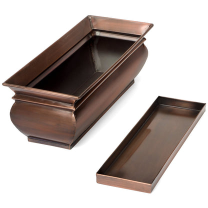 H Potter Window Box Flower Garden Planter Indoor Outdoor