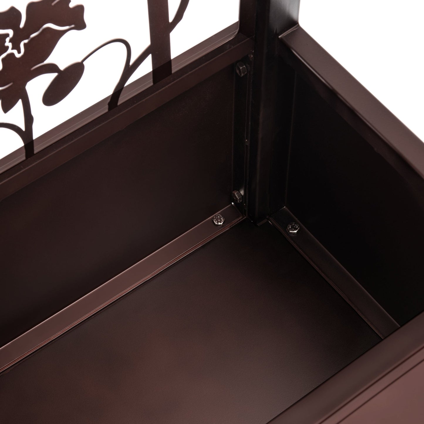 H Potter Rose Trellis Planter Privacy Screen for Patio Deck Balcony