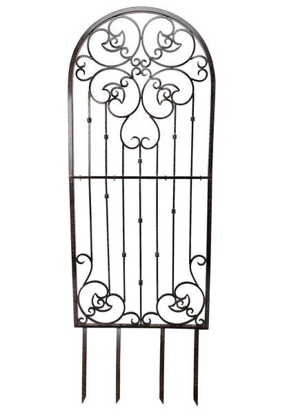 H Potter Metal Iron Scroll Wall Trellis