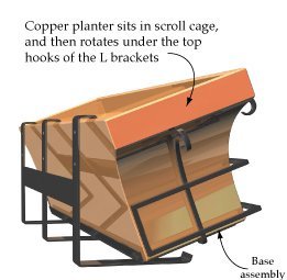 H Potter Flared Window Planter Box 48 Inch Length Outdoor Decor