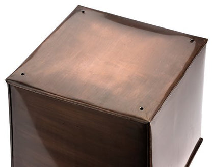 H Potter Small Decorative Ribbed Indoor Outdoor Garden Flower Planter