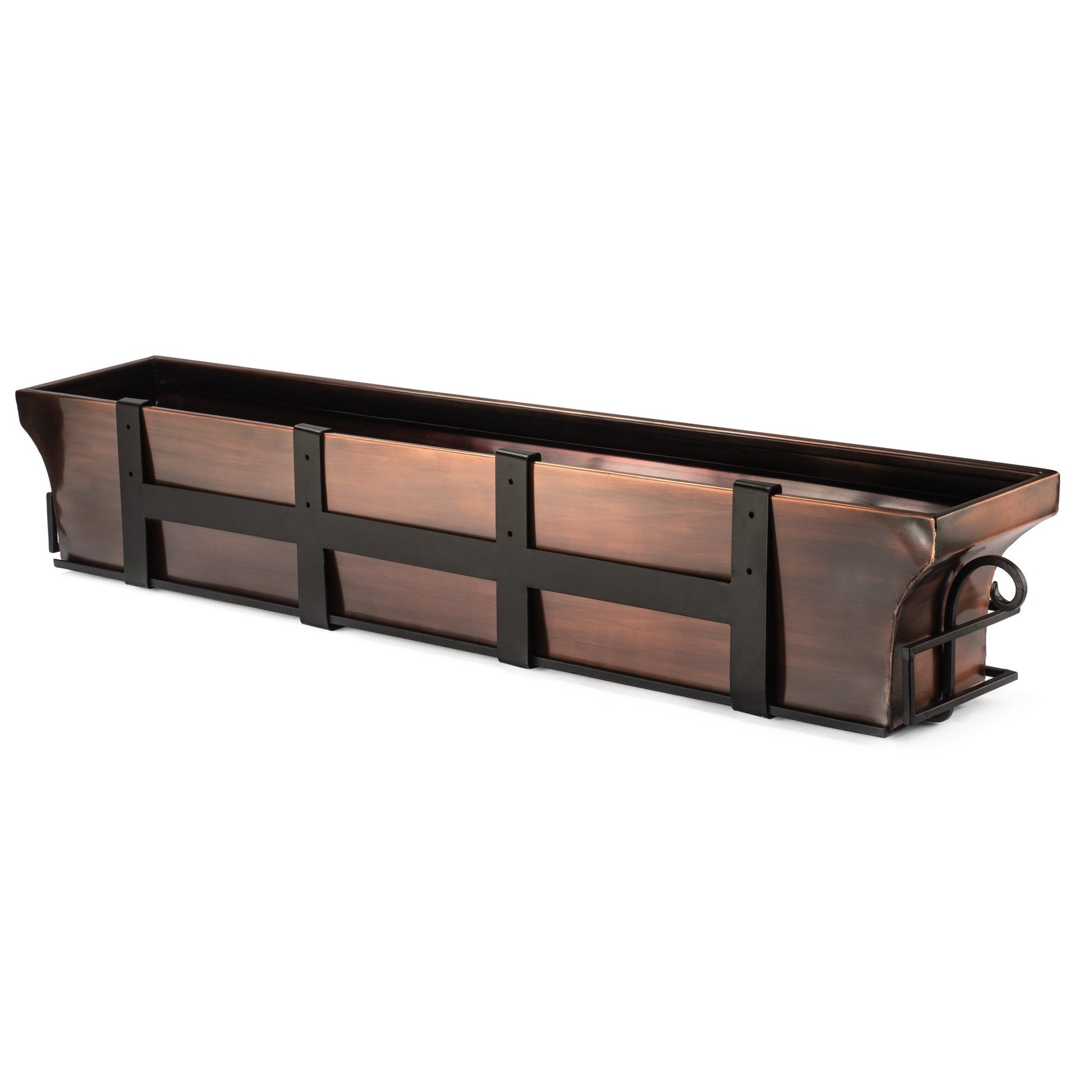 H Potter Flared Window Planter Box 48 Inch Length Outdoor Decor
