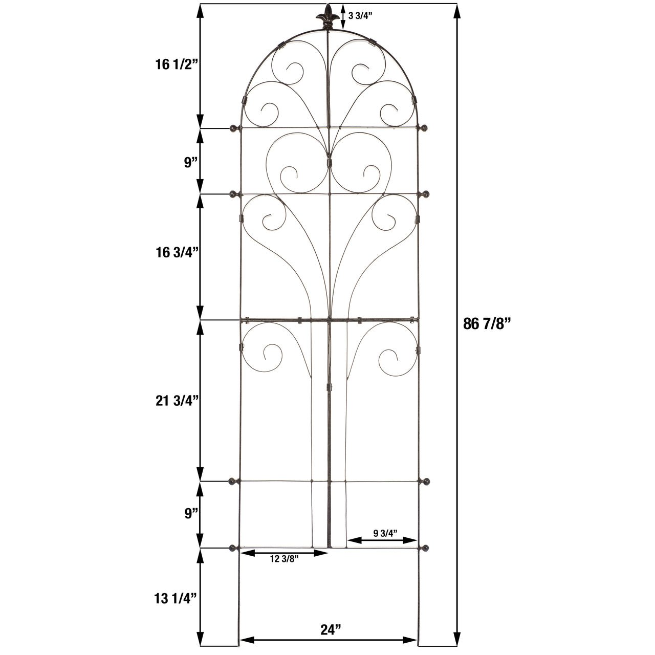 H Potter Metal Trellis