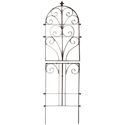 H Potter Scroll Trellis for Climbing Plants