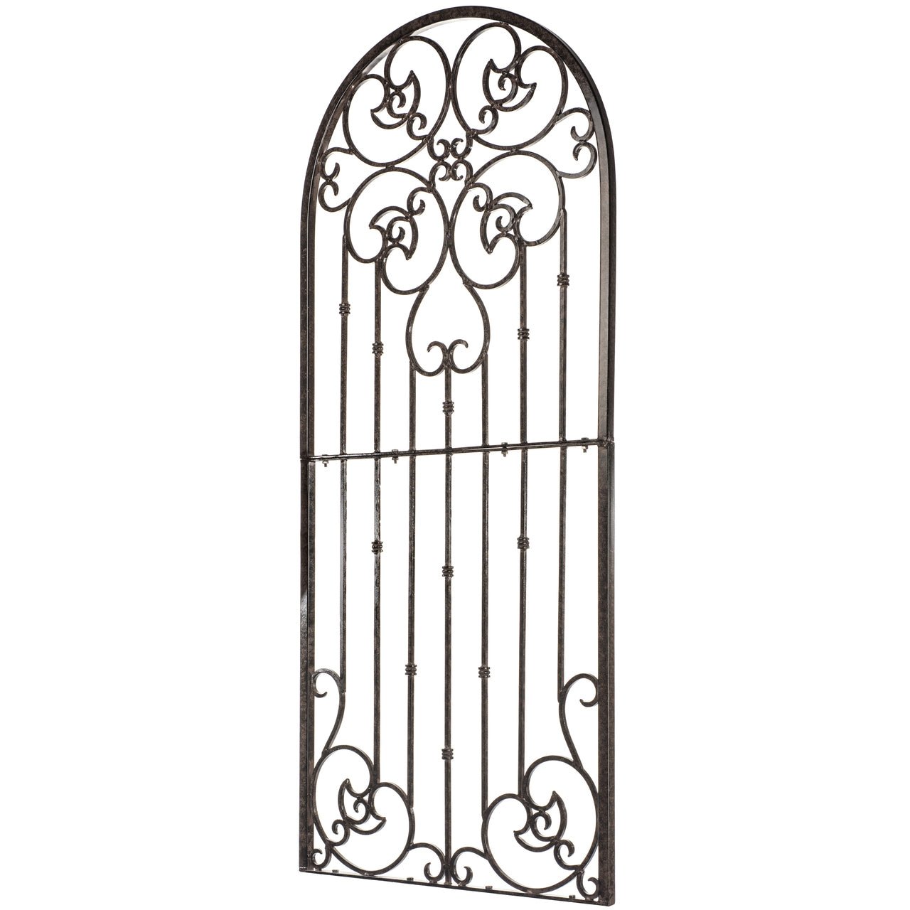 H Potter Garden Trellis Wrought Iron Heavy Scroll Metal Decoration