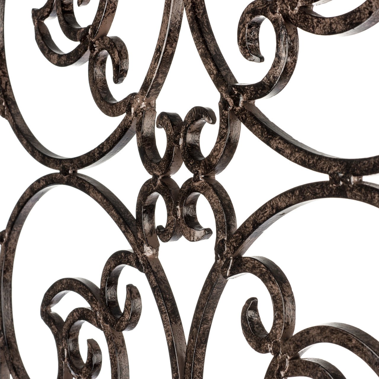 H Potter Garden Trellis Wrought Iron Heavy Scroll Metal Decoration