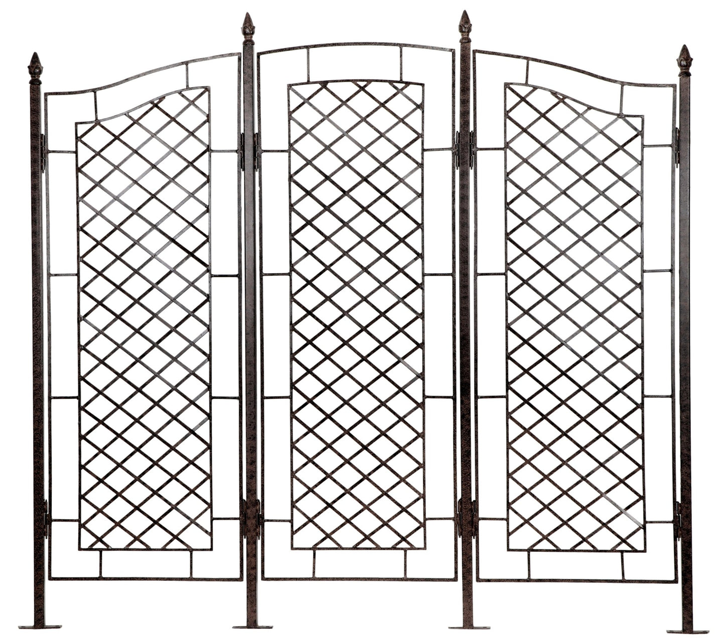 H Potter large garden trellis privacy screen outdoor iron metal garden panel vines flower outdoor backyard climbing plants