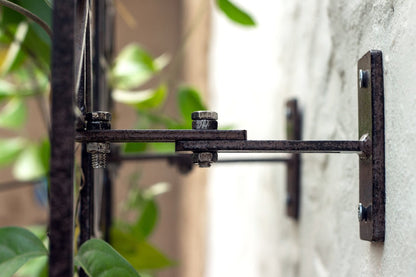 H Potter Metal Wall Decor Trellises Indoor Outdoor with Wall Mounting Brackets
