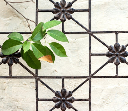 H Potter Metal Wall Decor Trellises Indoor Outdoor with Wall Mounting Brackets
