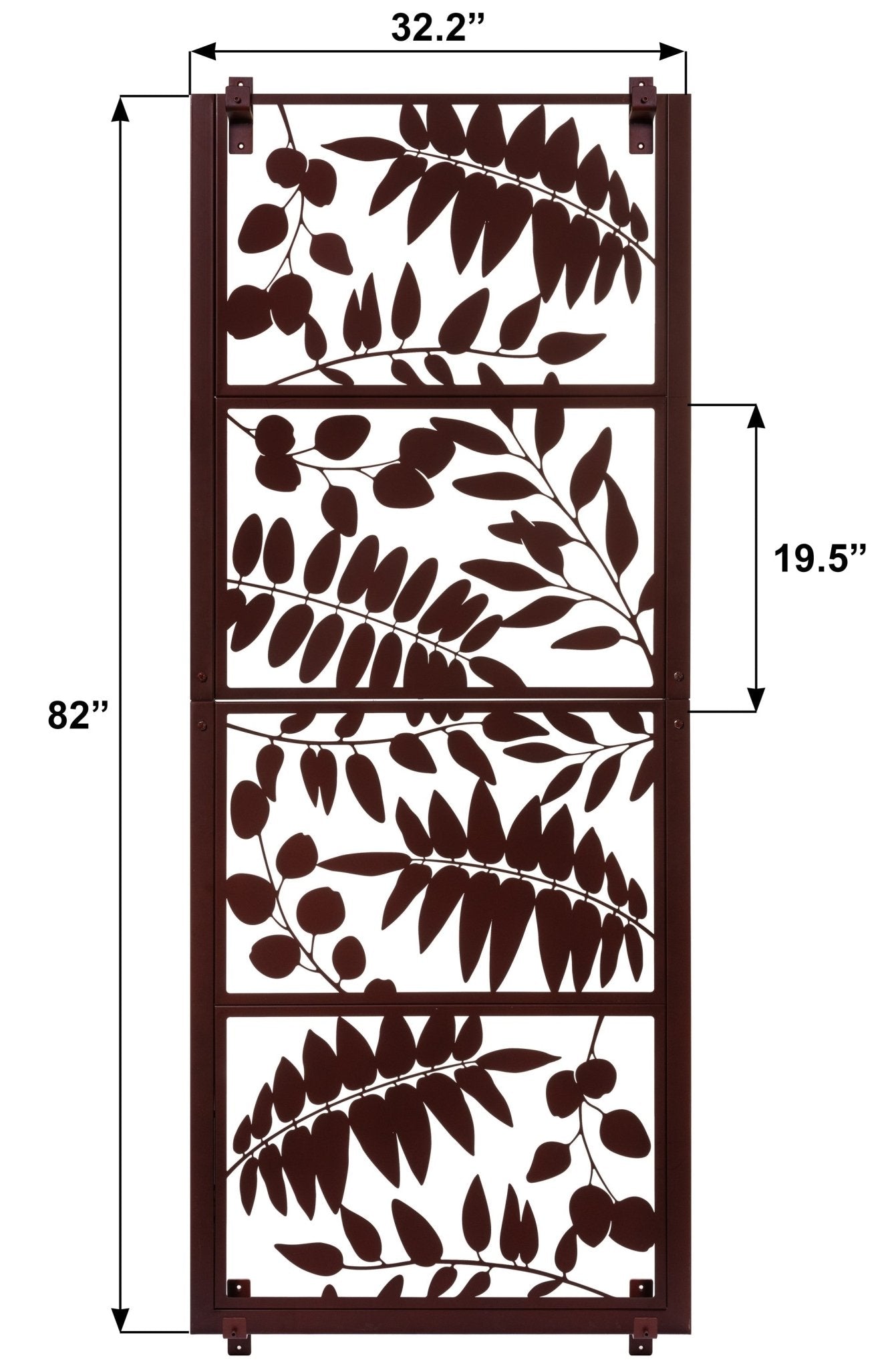 H Potter Wall Trellis Decorative Privacy Screen Plants