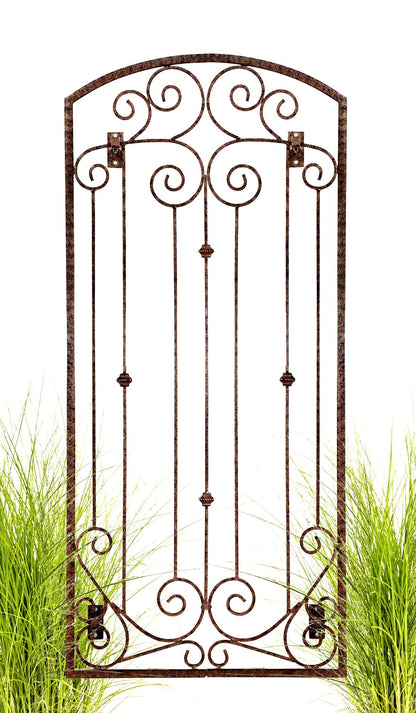 h potter trellis iron metal wall art yard patio deck garden climbing plants