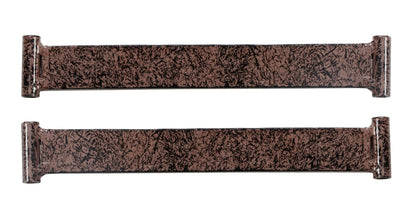 Side bracing bars close-up on H Potter heavy-duty metal trellis screen, reinforced construction