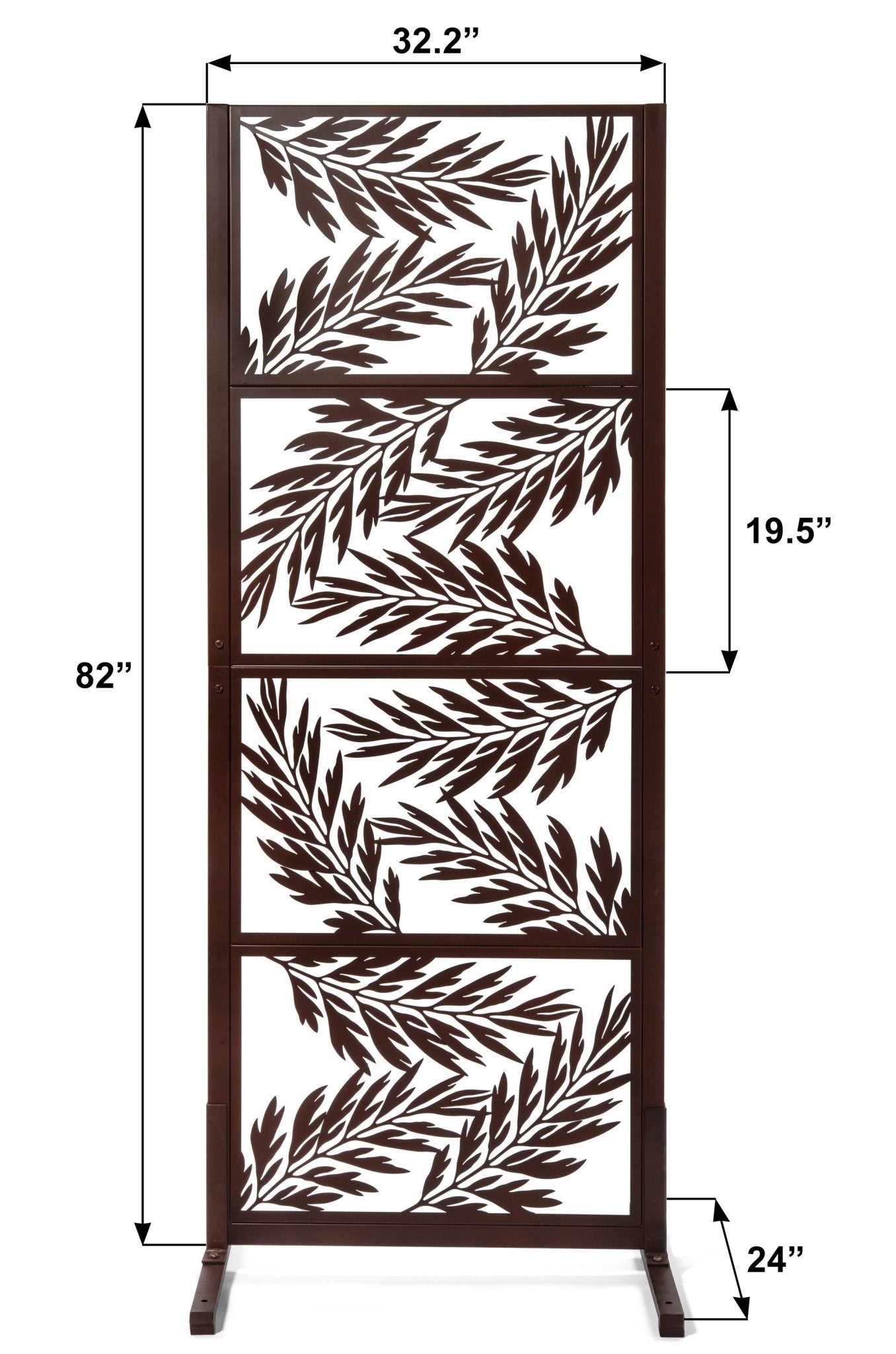 H Potter Trellis Screen Privacy for Patio Deck Balcony Freestanding