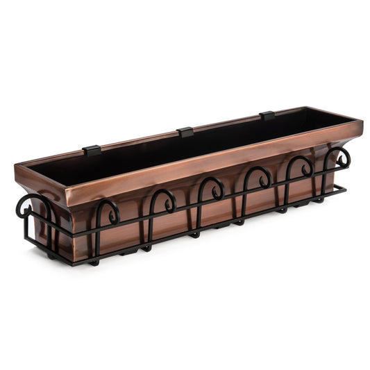 H Potter Flared Window Box 36 inch Outdoor Decor