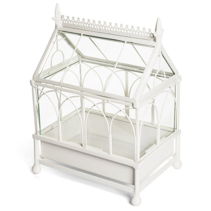 H Potter Terrarium Wardian Case Metal Tabletop orchid case gift for mom mothers day valentine christmas metal and glass