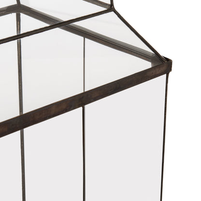 H Potter Wardian Case Terrarium For Sale with Curved Glass Roof Plant Planter Container Indoor Garden Mothers Day Gift