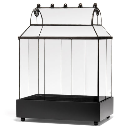 H Potter Wardian Case Terrarium For Sale with Curved Glass Roof Plant Planter Container Indoor Garden Mothers Day Gift