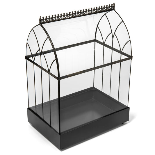 H Potter Terrarium Wardian Case Glass Vault Plant Container