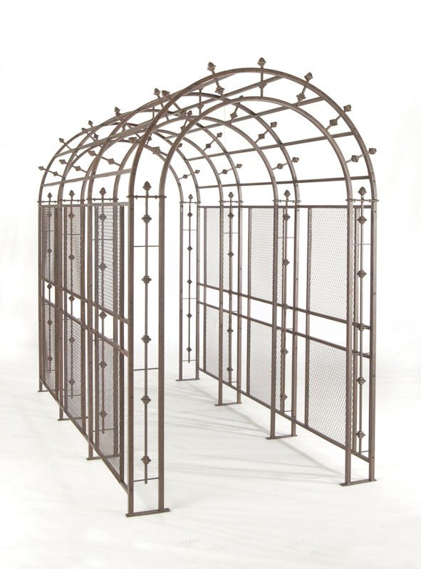 Garden Arbor Arch Trellis Heavy Duty Iron Metal Tunnel H Potter - H Potter