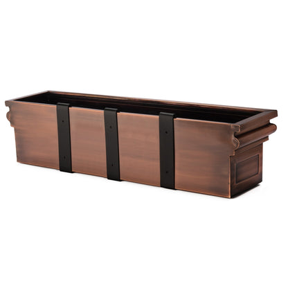36 inch window box planters H Potter Williamsburg Window Box 36 inch