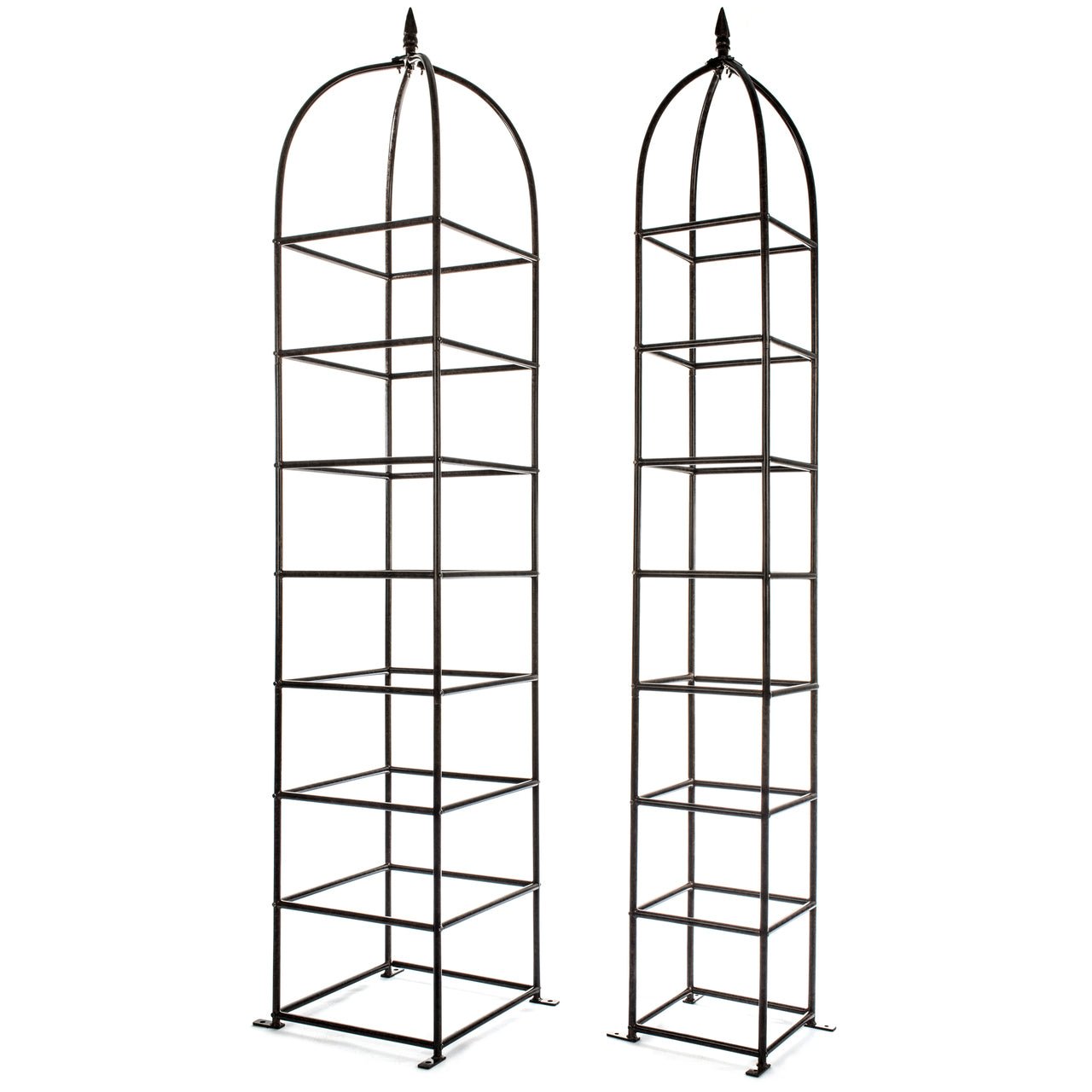 comparison of chic farming obelisk trellises
