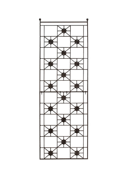 H Potter Delaney freestanding panel trellis screen on white