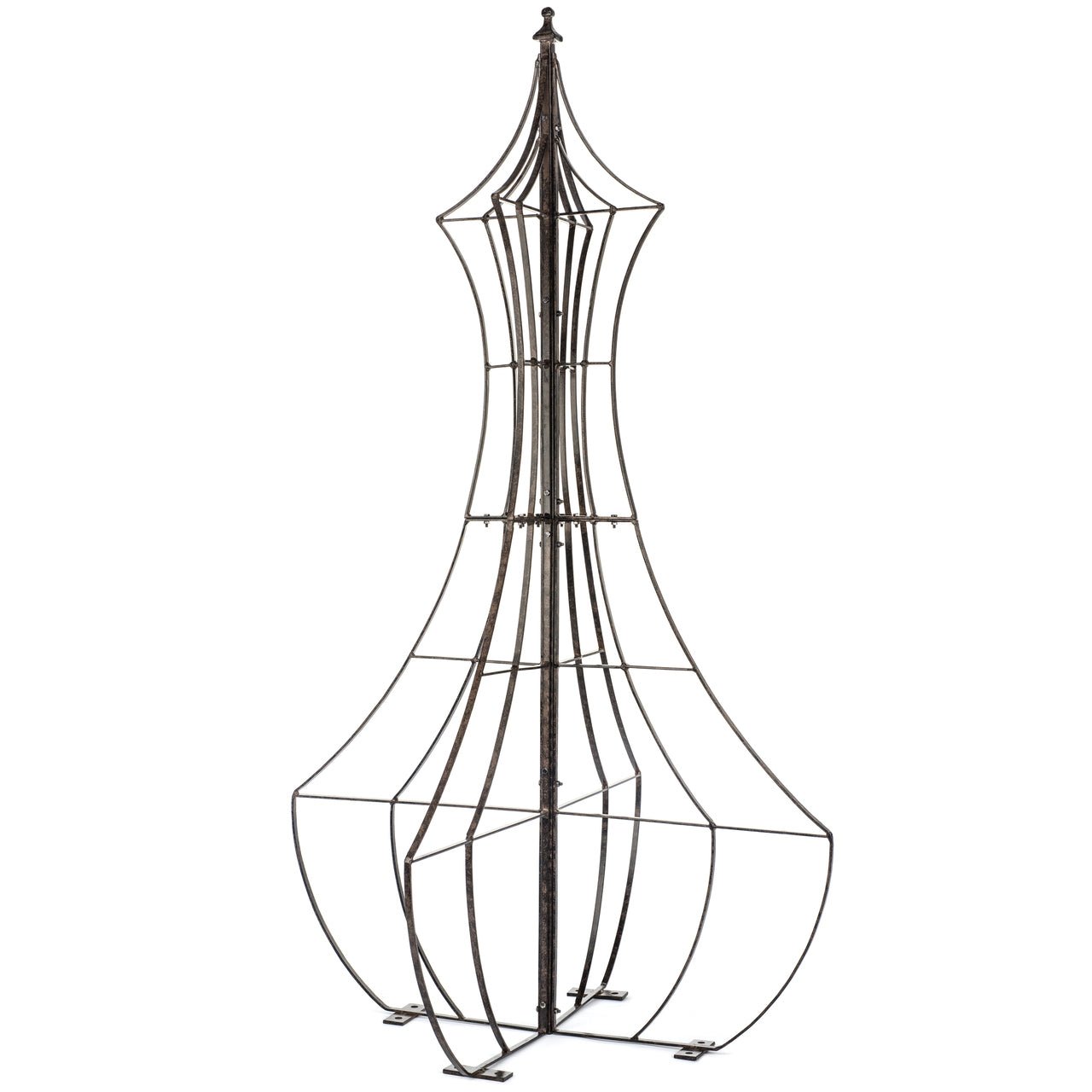 H Potter Genie Trellis Metal Garden Yard Art on white