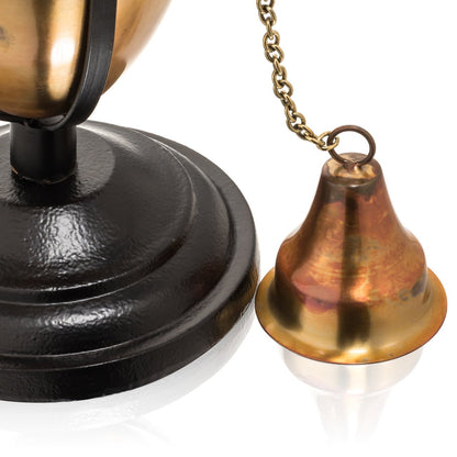 H Potter Rustic Table Top Patio Torch Rustic Copper Finish snuffer cap