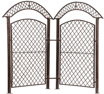 h potter set of 2 trellis savannah style